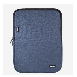 Nilox NXSL13BL Funda Sleeve Acolchada para Portátil o Tablet 13.3" (33.8 cm), 2 Compartimentos, Azul