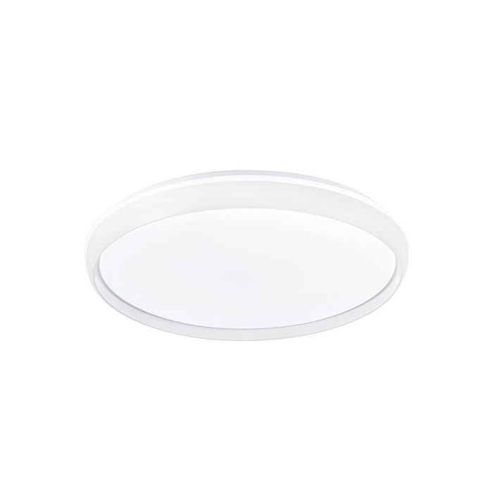 Cristalrecord Charly Plafón LED Circular 72W 7290LM 3CCT (3000K/4000K/6000K) Dimable con Mando, Ø50cm Blanco