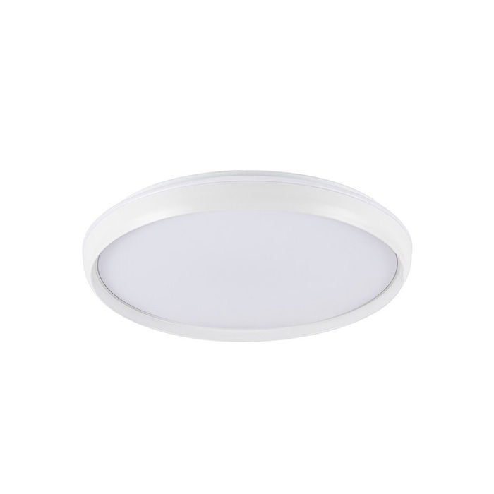 Cristalrecord Charly Plafón LED Circular 72W 7290LM 3CCT (3000K/4000K/6000K) Dimable con Mando, Ø50cm Blanco