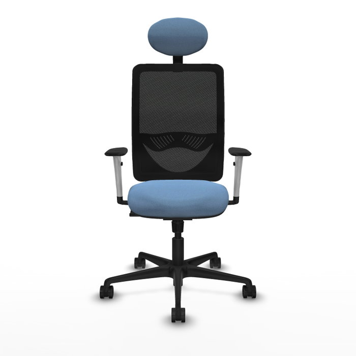 PIQUERAS Y CRESPO Silla de oficina Zulema Azul cielo con mecanismo Sincro PIQUERAS Y CRESPO Silla de oficina Zulema Azul cielo con mecanismo Sincro