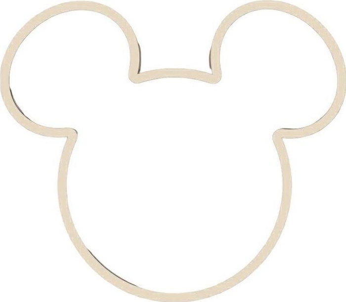 Yellowpop Disney Mickey Ears LED Neon Wall Light