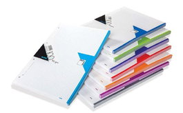 Recambio Pacsa Encolado A4 100H 90G 4 Taladros Cuadric.5X5 Azul