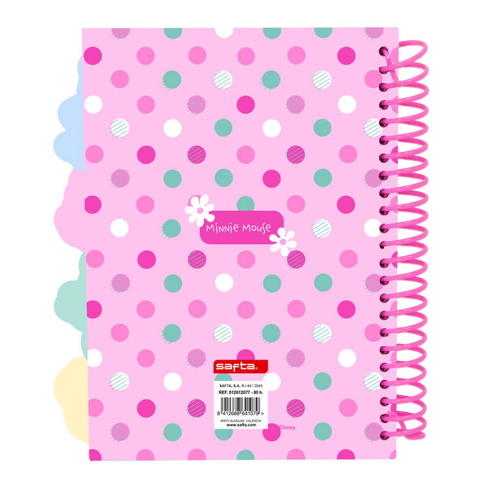 Safta Bloc de notas A5 Minnie Mouse Minty Disney