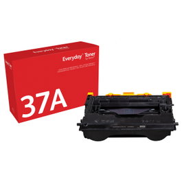 Xerox Toner Everyday Negro CF237A 006R03642 Compatible con HP LaserJet M607 M608 M609 M631 M632 M633 Cartucho de Tóner Láser Alto Rendimiento 11000 Páginas