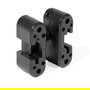 CEAM 2025 33X30 Bisagra Invisible para Mueble 33x30mm, Negro