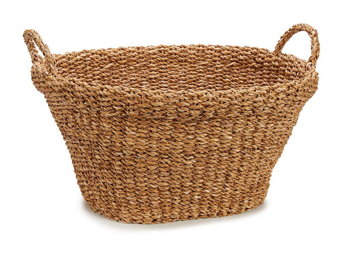 Giftdecor Cesto Asa Ovalado Gra Borde 58 x 34 x 42 cm de Alga de Mar Marron 32 L (Set de 6) Giftdecor Cesto Asa Ovalado Gra Borde 58 x 34 x 42 cm de Alga de Mar Marron 32 L (Set de 6)