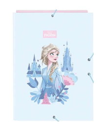 Safta Carpeta Folio 3 Solapas Frozen "Ice Magic" 26x33,5x2,5cm Edad 3+ Infantil