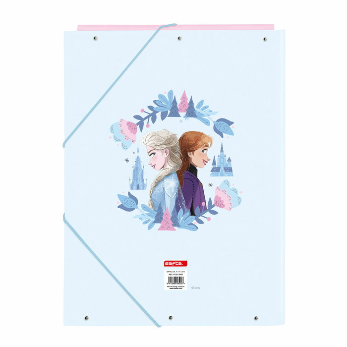 Carpeta de anillas Frozen Ice magic Azul A4 26 x 33.5 x 2.5 cm Carpeta de anillas Frozen Ice magic Azul A4 26 x 33.5 x 2.5 cm