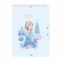 Carpeta de anillas Frozen Ice magic Azul A4 26 x 33.5 x 2.5 cm