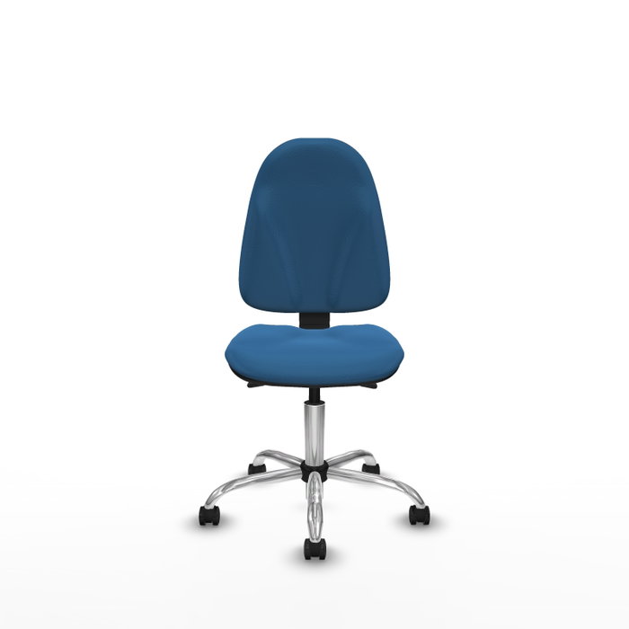 PIQUERAS Y CRESPO Silla de oficina Algarra Azul claro sin brazos PIQUERAS Y CRESPO Silla de oficina Algarra Azul claro sin brazos