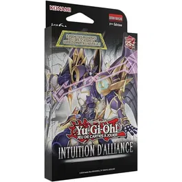 Konami Yu-Gi-Oh! Intuición de Alianza - Paquete de 3 Sobres - 28 Cartas + 1 Ficha Coleccionable - Edición Francesa - A partir de 6 años