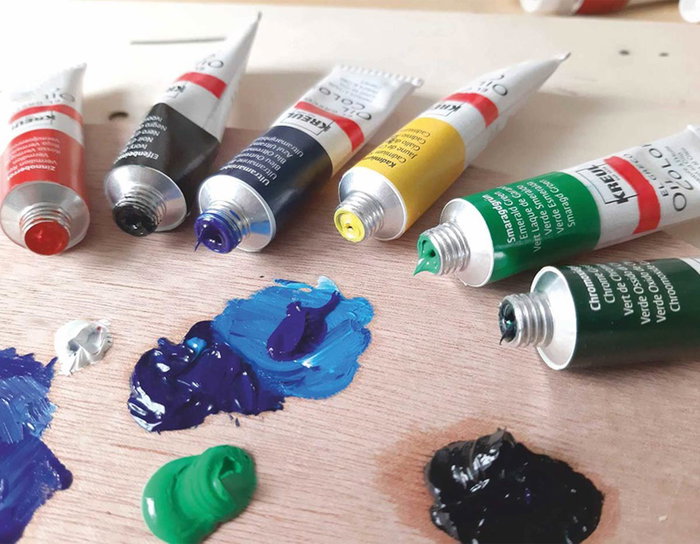 Kreul Set 12 tubos Pintura al óleo artistas EL GRECO Oil Colors 12ml