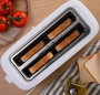 CECOTEC Tostadora Toast&Taste 16000 Extra White de 4 rebanadas