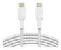 Belkin CAB004BT1MWH Cable USB-C a USB-C 1m Blanco para iPhone, Samsung Galaxy, iPad, MacBook y más
