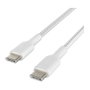 Belkin CAB004BT1MWH Cable USB-C a USB-C 1 m Blanco