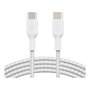Belkin CAB004BT1MWH Cable USB-C a USB-C 1 m Blanco