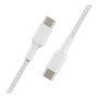 Belkin CAB004BT1MWH Cable USB-C a USB-C 1 m Blanco