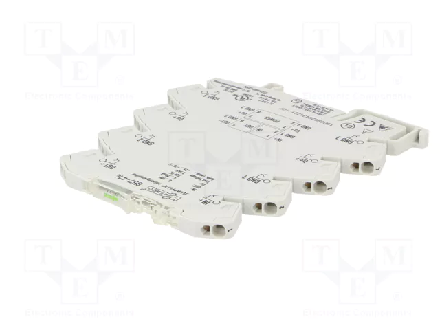 WAGO Transductor Separador de Señal / Amplificador para Raíl DIN