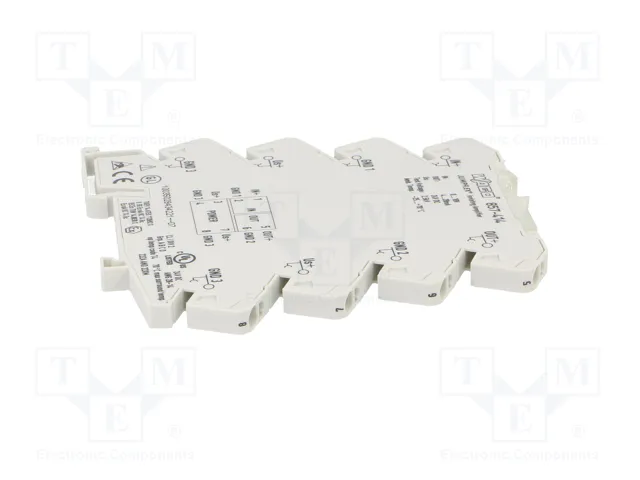 WAGO Transductor Separador de Señal / Amplificador para Raíl DIN