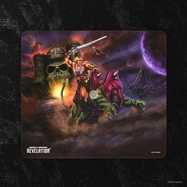Masters of the Universe: Revelation&trade; Alfombrilla He-Man&trade; and Battle Cat 25 x 22 cm