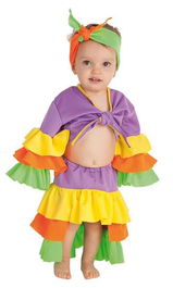 Creaciones Llopis Disfraz Bebe Cubana Varadero Talla 0-12 Meses