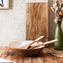 Home Deco Factory Ensaladera Dune Crema Mirage de 28 cm