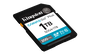 Kingston SDG4/1TB Tarjeta SDXC Canvas Go Plus 1TB, 200MB/s Lectura, V30, U3, para 4K UHD, DSLR y Cámaras sin Espejo