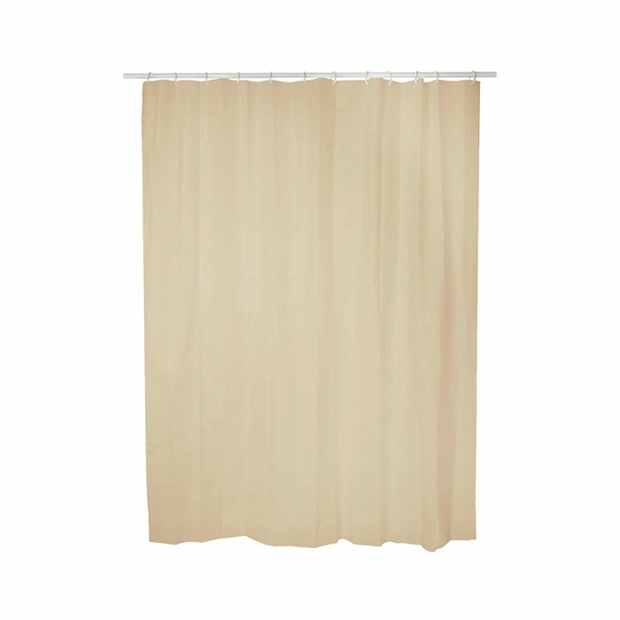 Exma Cortina de baño Basic beige 140 x 180 cm