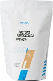 Ecolac Prep. Polvo Base Proteína WPC80 Sabor Sin Café-Nata - 700 Gramos
