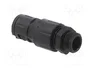 LAPP Conector final recto SILVYN® KLICK GPZ-M M16 Negro