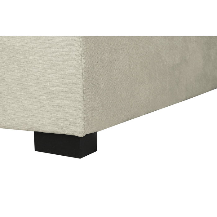 DKD Home Decor Sofá Cama en Poliéster Arena 298x154x92 cm