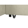 DKD Home Decor Sofá Cama en Poliéster Arena 298x154x92 cm