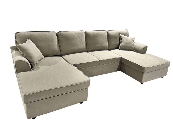 DKD Home Decor Sofá Cama Moderno Arena 154 x 92 x 298 cm