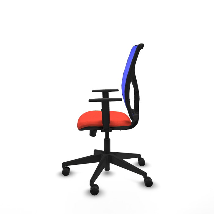 PIQUERAS Y CRESPO Silla de oficina Motilla Sincro/Traslack Naranja oscuro/Azul