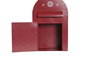 DKD Home Decor Buzón Metal Rojo 24,5x12x38 cm