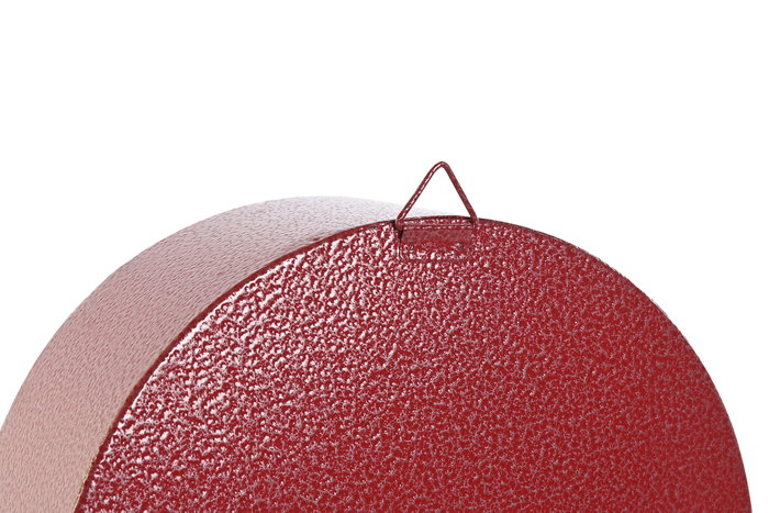 DKD Home Decor Buzón Metal Rojo 24,5x12x38 cm