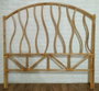 DKD Home Decor Cabecero Balines Ratan Natural 153 x 146 x 3 cm