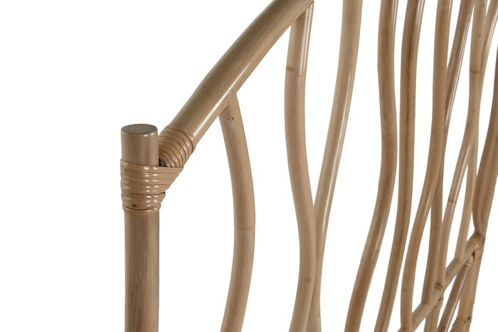 DKD Home Decor Cabecero Balines Ratan Natural 153 x 146 x 3 cm DKD Home Decor Cabecero Balines Ratan Natural 153 x 146 x 3 cm