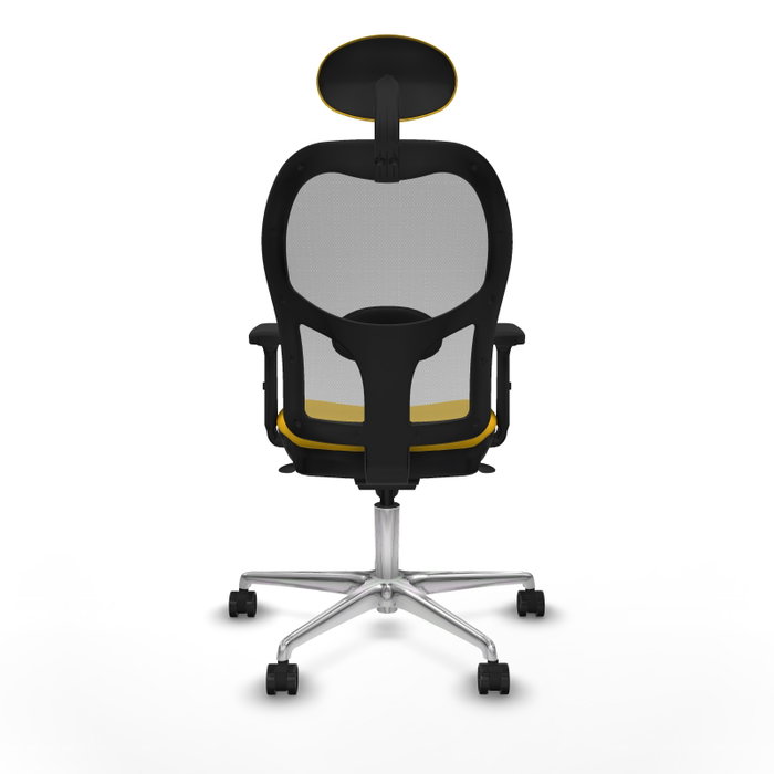 PIQUERAS Y CRESPO Silla de oficina Jorquera Amarillo y Gris PIQUERAS Y CRESPO Silla de oficina Jorquera Amarillo y Gris