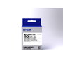Epson LabelWorks LK-5WBN Cinta de Etiquetas Negro sobre Blanco 1,8 cm x 9 m
