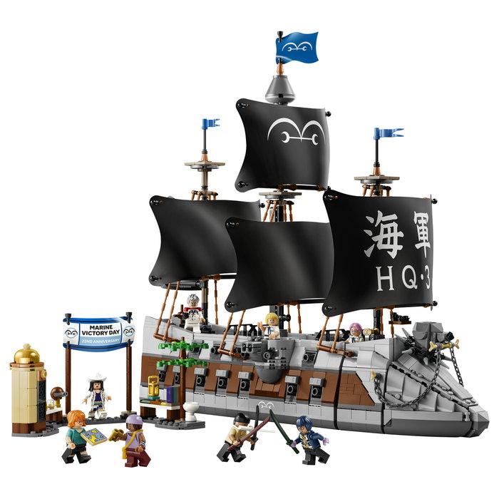 Lego Barco de la Marina de Garp 75646 ONE PIECE Netflix Edition