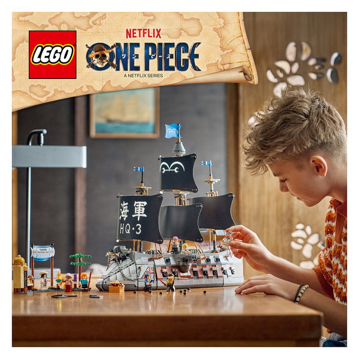 Lego Barco de la Marina de Garp 75646 ONE PIECE Netflix Edition