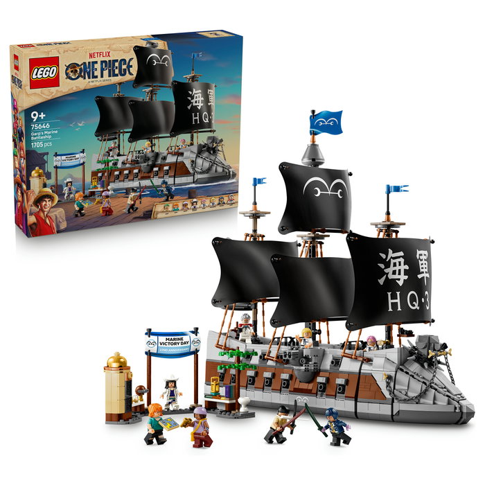 Lego Barco de la Marina de Garp 75646 ONE PIECE Netflix Edition