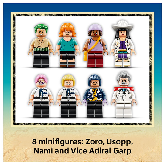 Lego Barco de la Marina de Garp 75646 ONE PIECE Netflix Edition