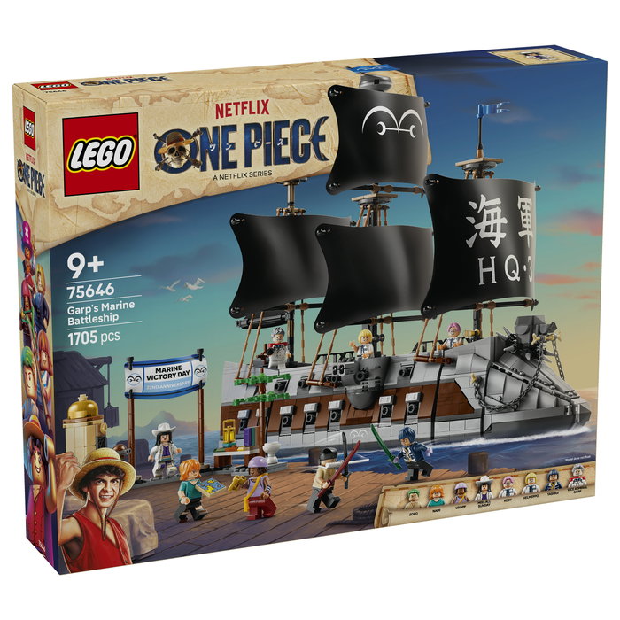 Lego Barco de la Marina de Garp 75646 ONE PIECE Netflix Edition