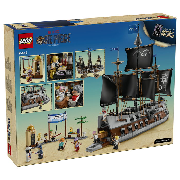 Lego Barco de la Marina de Garp 75646 ONE PIECE Netflix Edition