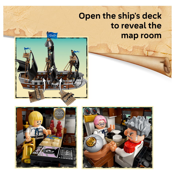 Lego Barco de la Marina de Garp 75646 ONE PIECE Netflix Edition