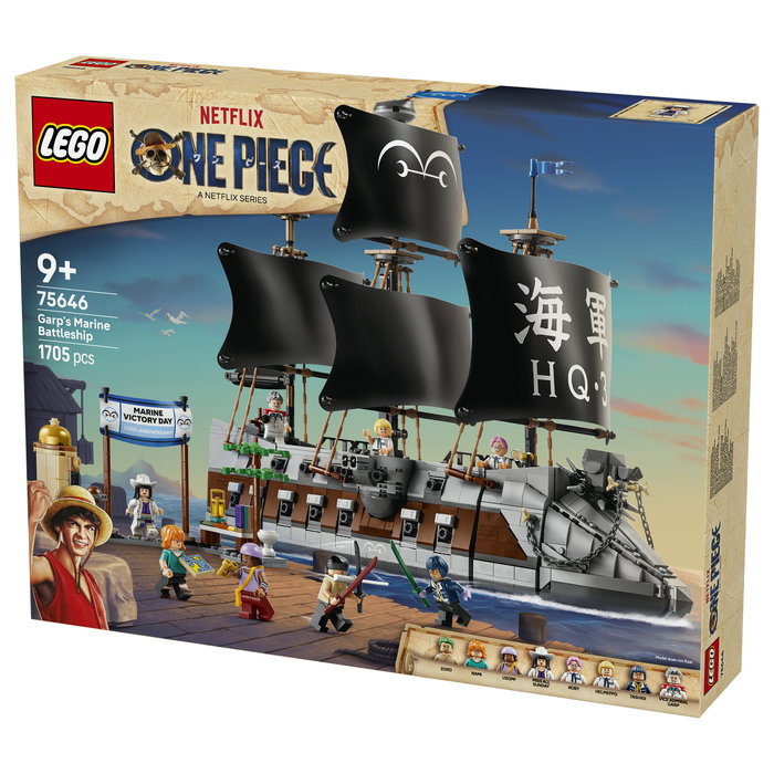 Lego Barco de la Marina de Garp 75646 ONE PIECE Netflix Edition