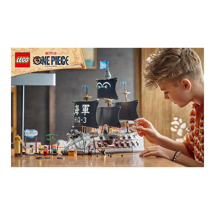 Lego Barco de la Marina de Garp 75646 ONE PIECE Netflix Edition