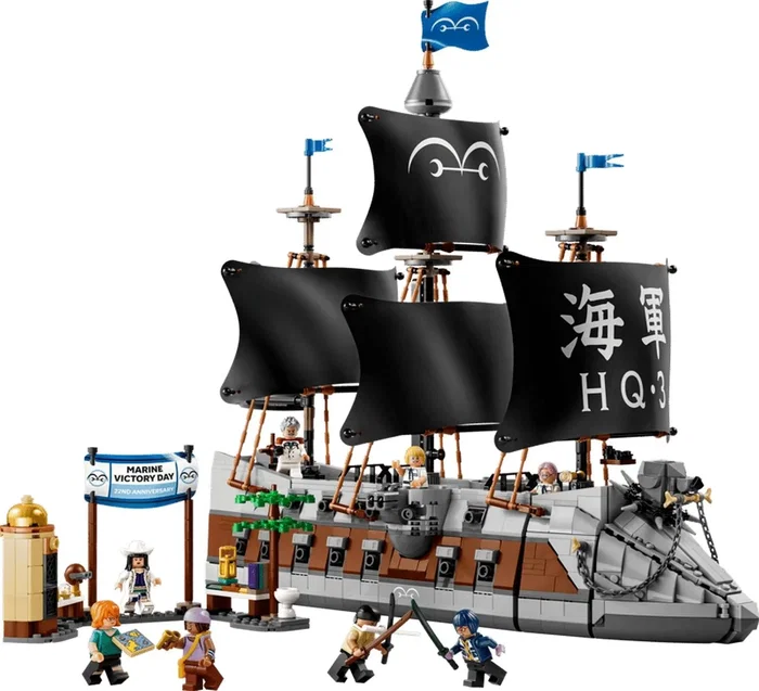 LEGO Barco de la Marina de Garp 75646 One Piece